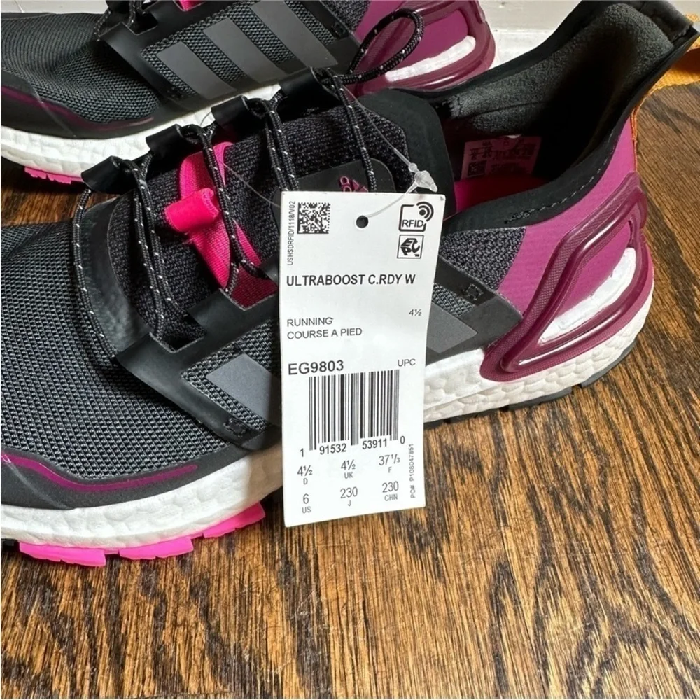 NWT Adidas Women's Ultraboost Winter C.Rdy Shoes EG9803 Black Purple